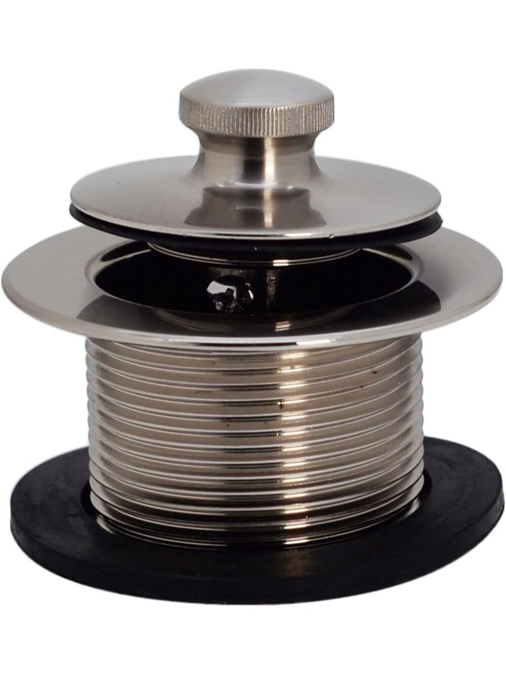 Stainless Steel Twist & Close Bath Drain 1-1/2” NPSM Coarse Thread, Durable